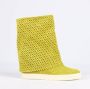 Casadei Pre-owned Suede boots Green Dames - Thumbnail 4