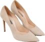 Casadei Pre-owned Suede heels Beige Dames - Thumbnail 2