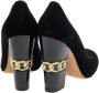 Casadei Pre-owned Suede heels Black Dames - Thumbnail 5