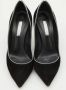 Casadei Pre-owned Suede heels Black Dames - Thumbnail 3