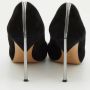 Casadei Pre-owned Suede heels Black Dames - Thumbnail 5