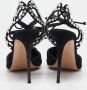 Casadei Pre-owned Suede heels Black Dames - Thumbnail 5