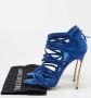 Casadei Pre-owned Suede sandals Blue Dames - Thumbnail 9