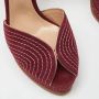 Casadei Pre-owned Suede sandals Red Dames - Thumbnail 7