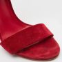 Casadei Pre-owned Suede sandals Red Dames - Thumbnail 5