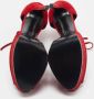 Casadei Pre-owned Suede sandals Red Dames - Thumbnail 5