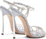 Casadei Rhinestone Blade Sandalen Gray Dames - Thumbnail 4