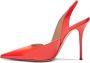 Casadei Scharlakenrode glanzende pumps Red Dames - Thumbnail 3