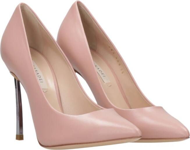 Casadei Roze Blade Stiletto Leren Pumps Pink Dames