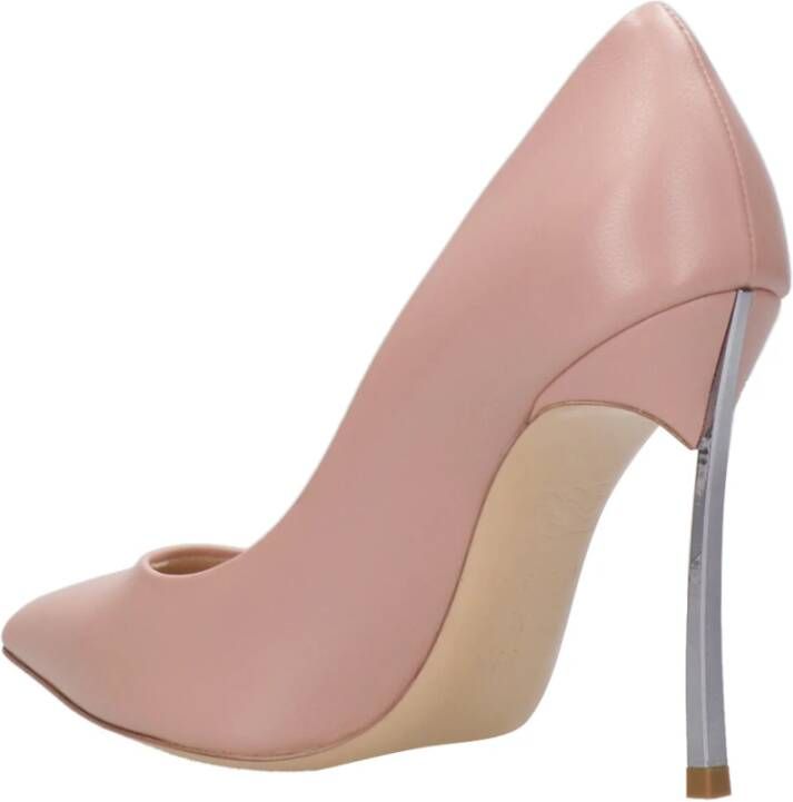 Casadei Roze Blade Stiletto Leren Pumps Pink Dames