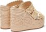 Casadei Roze Strand Sleehakken Beige Dames - Thumbnail 4