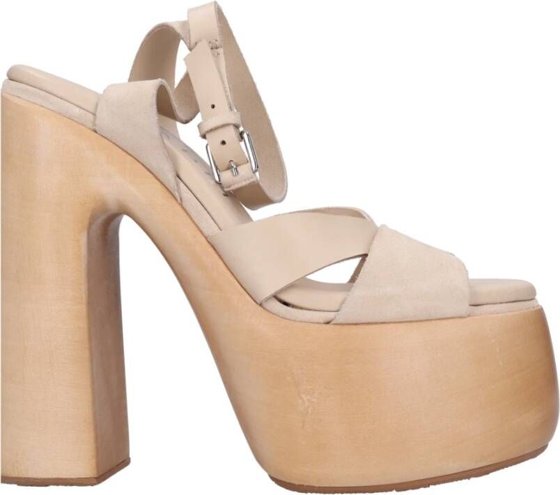 Casadei Sandalen Beige Dames