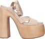 Casadei Sandalen Beige Dames - Thumbnail 6