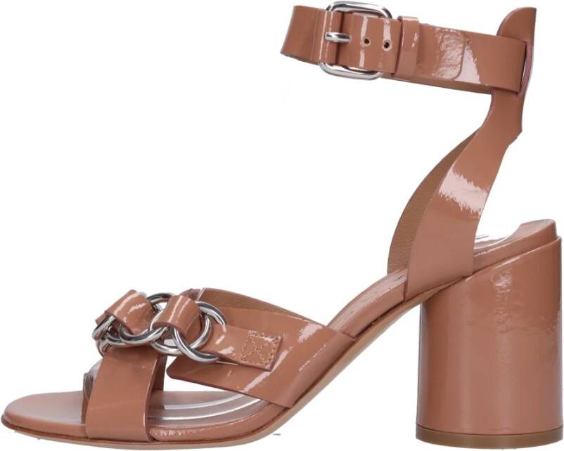 Casadei Sandalen Bruin Brown Dames