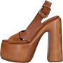 Casadei Sandalen Bruin Brown Dames - Thumbnail 2