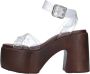 Casadei Sandalen Bruin Brown Dames - Thumbnail 2