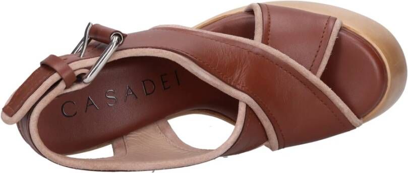 Casadei Sandalen Bruin Brown Dames