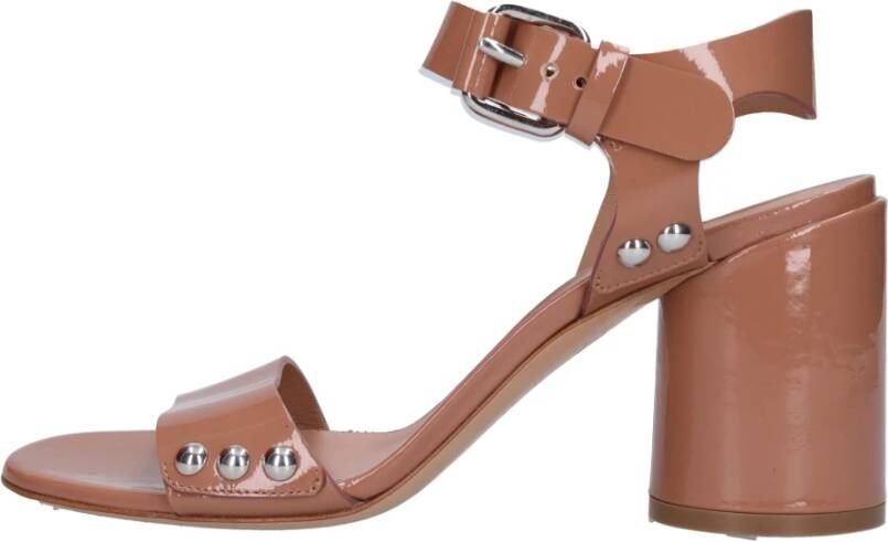 Casadei Sandalen Bruin Brown Dames