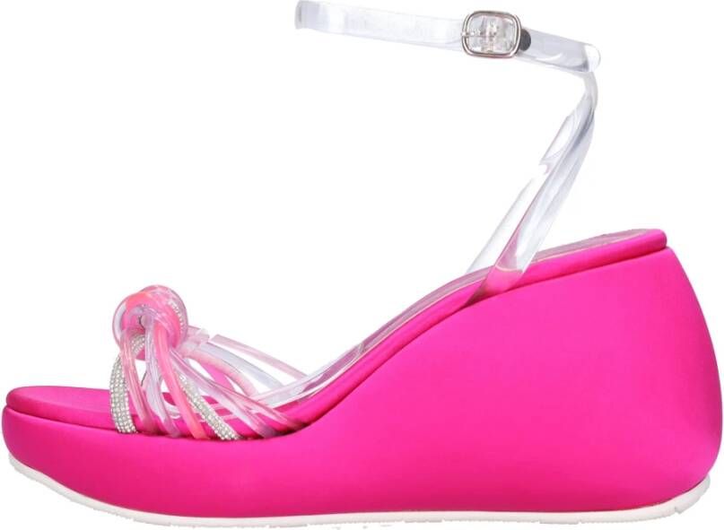 Casadei Sandalen Fuchsia Pink Dames