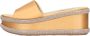 Casadei Sandalen Geel Yellow Dames - Thumbnail 2