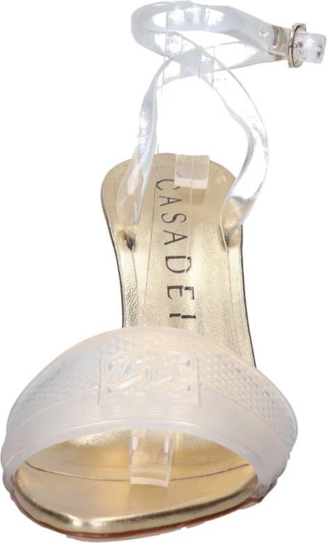 Casadei Sandalen Goud Yellow Dames