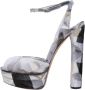 Casadei Sandalen Grijs Gray Dames - Thumbnail 2