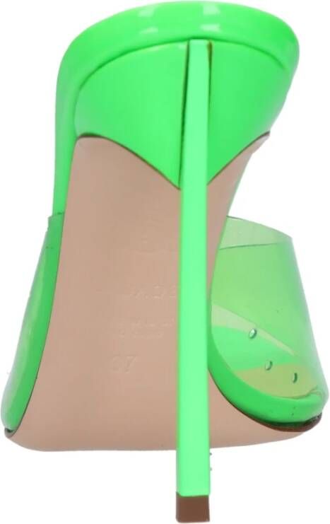 Casadei Sandalen Groen Green Dames