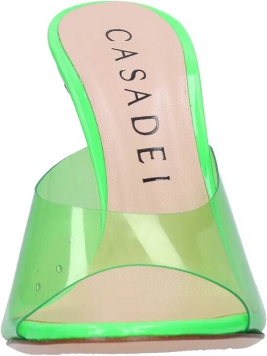 Casadei Sandalen Groen Green Dames