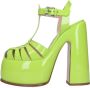 Casadei Sandalen Groen Green Dames - Thumbnail 2