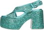 Casadei Sandalen Groen Green Dames - Thumbnail 2