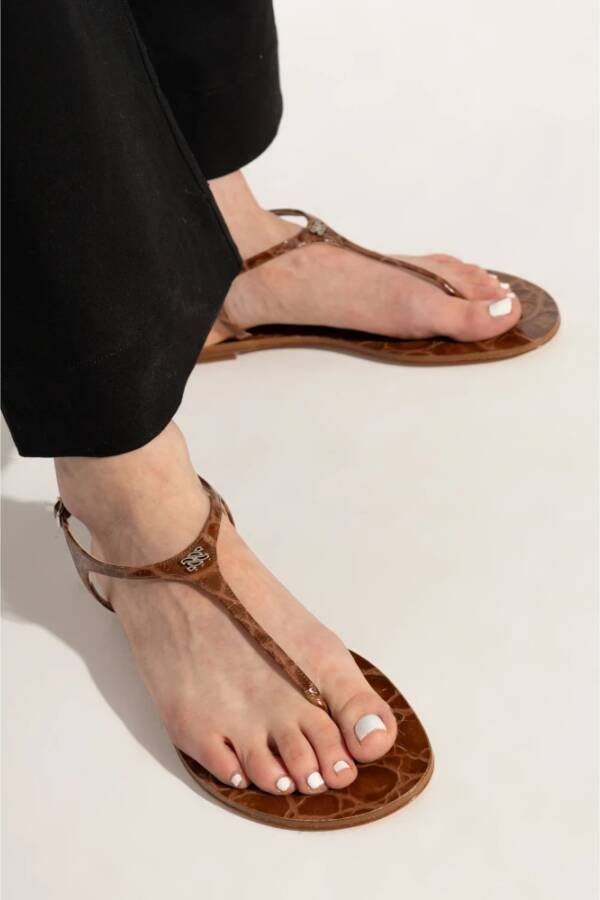 Casadei Sandalen Jurassic Brown Dames