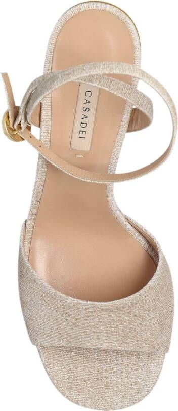 Casadei Sandalen met hak Bellagio Beige Dames