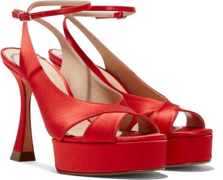 Casadei Sandalen met hoge hakken Rood Dames