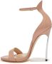 Casadei Rose Nappa Blade Sandalen Pink Dames - Thumbnail 3