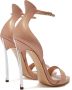 Casadei Rose Nappa Blade Sandalen Pink Dames - Thumbnail 4