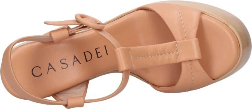 Casadei Sandalen Oranje Orange Dames