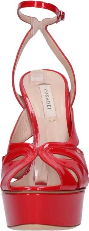 Casadei Sandalen Rood Red Dames