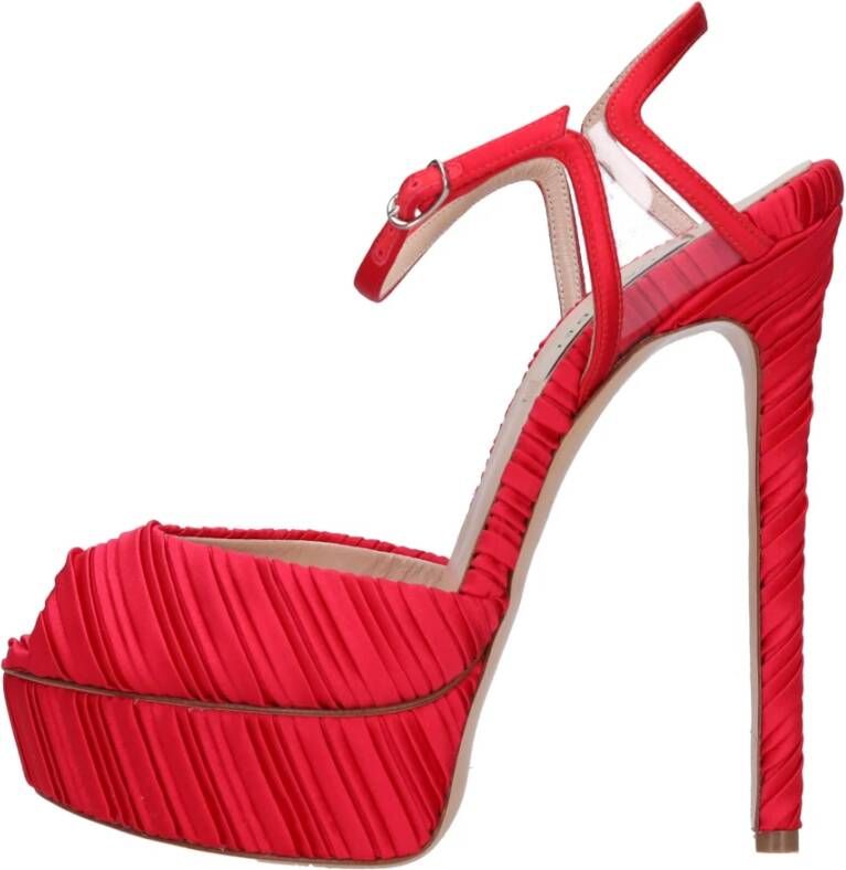 Casadei Sandalen Rood Red Dames