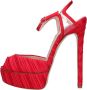 Casadei Sandalen Rood Red Dames - Thumbnail 2