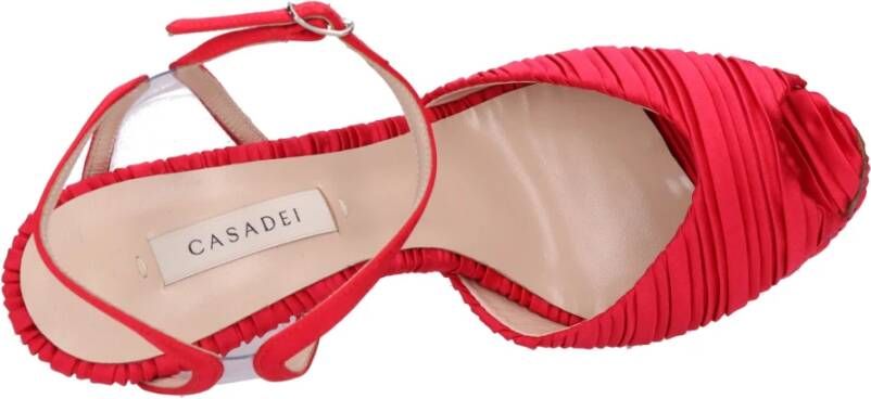 Casadei Sandalen Rood Red Dames