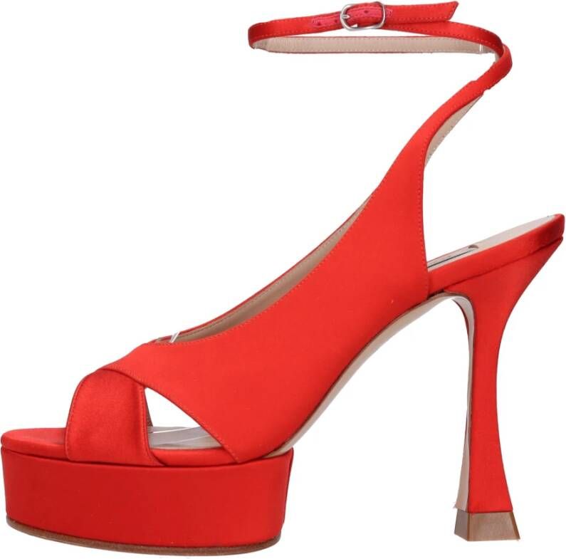 Casadei Sandalen Rood Red Dames