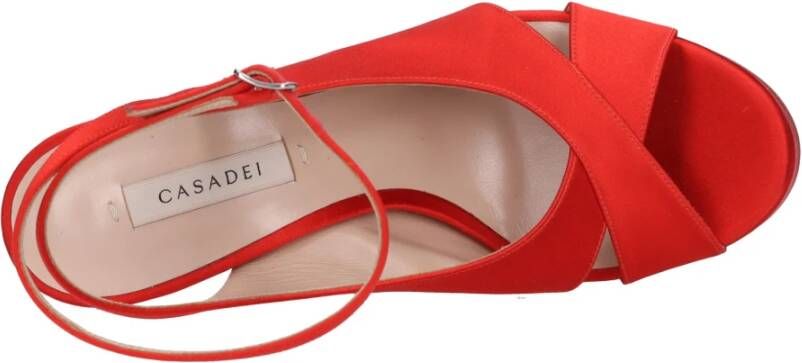 Casadei Sandalen Rood Red Dames