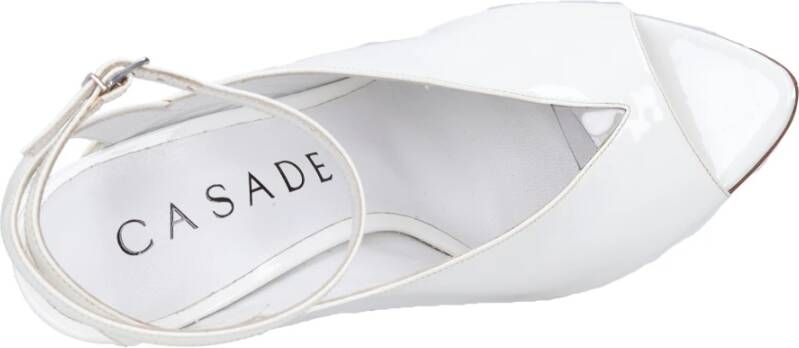 Casadei Sandalen Wit White Dames