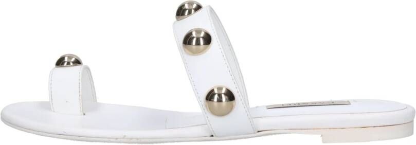 Casadei Sandalen Wit White Dames