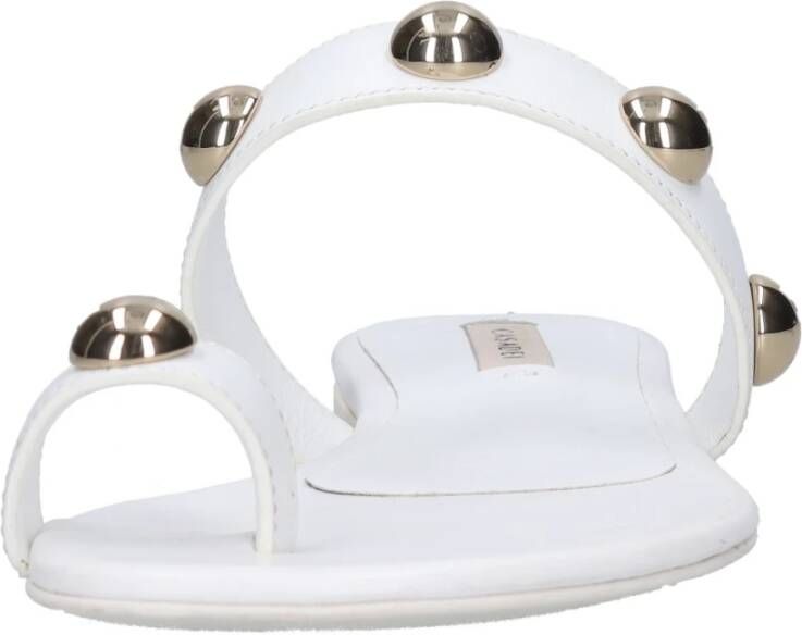 Casadei Sandalen Wit White Dames