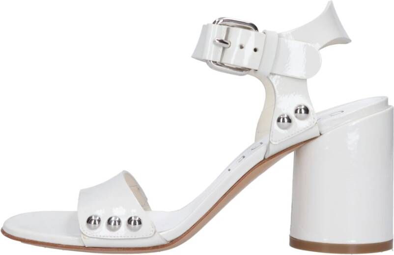 Casadei Sandalen Wit White Dames