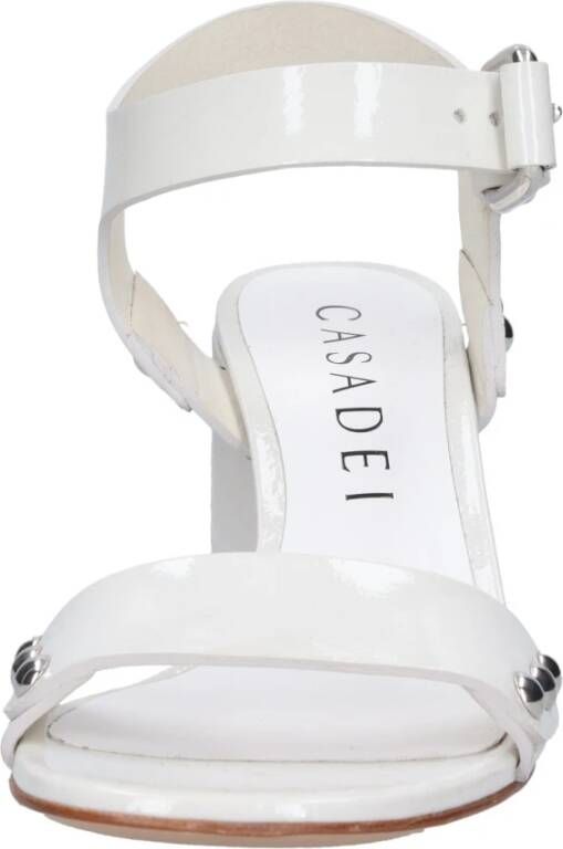 Casadei Sandalen Wit White Dames