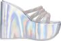 Casadei Sandalen Zilver Gray Dames - Thumbnail 3