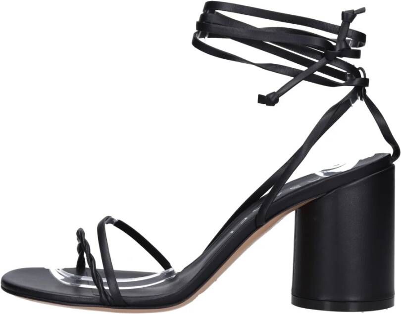 Casadei Sandalen Zwart Black Dames