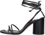 Casadei Sandalen Zwart Black Dames - Thumbnail 2